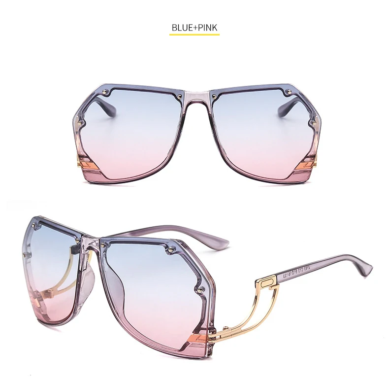 2020 женские солнцезащитные очки неправильной формы брендовые дизайнерские в