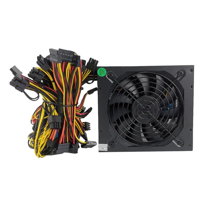 

Desktop Computer Power Adapter 1800W ATX Supply Mining Power Source AU Plug