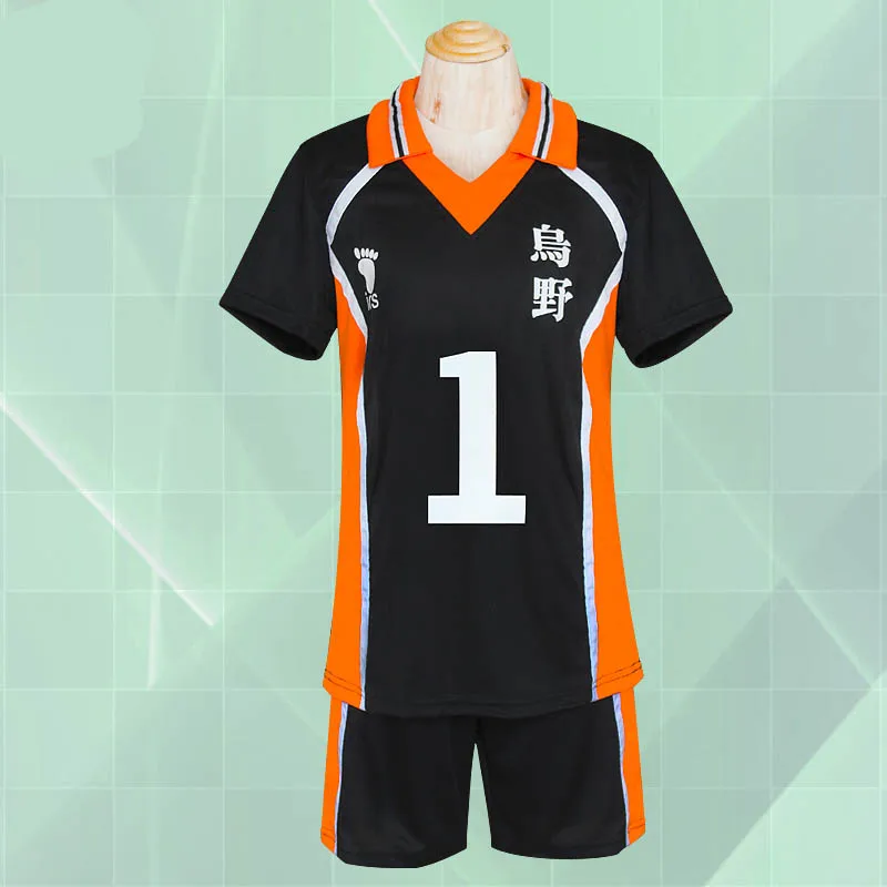 Haikyuu! Спортивный костюм Haikyuu Cosplay школьная форма Karasuno для игры в волейбол Хината
