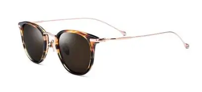 Brown Lens Поляризационные мужские солнцезащитные очки черный/коричневый металлический каркас Uv400 вождения солнцезащитные очки прямоугольные входят в комплект - Цвет линз: Brown Lens