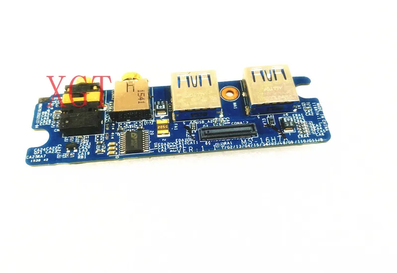 

Genuine FOR MSI GS60 GHOST MS-16H7 SERIES AUDIO / I/O USB BOARD W/ CABLE MS-16H7A 100% test OK