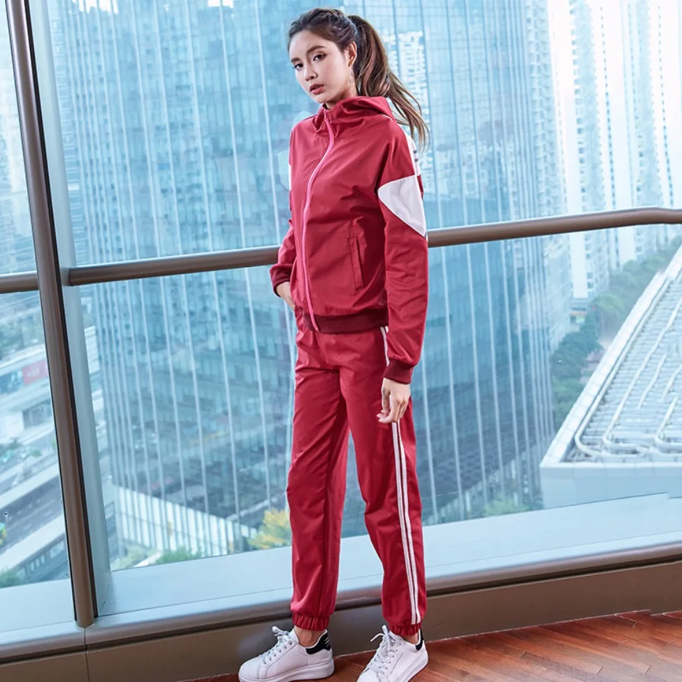 FE578 + 8200 комплекты для йоги куртка на молнии толстовки женщин куртки бега костюмы