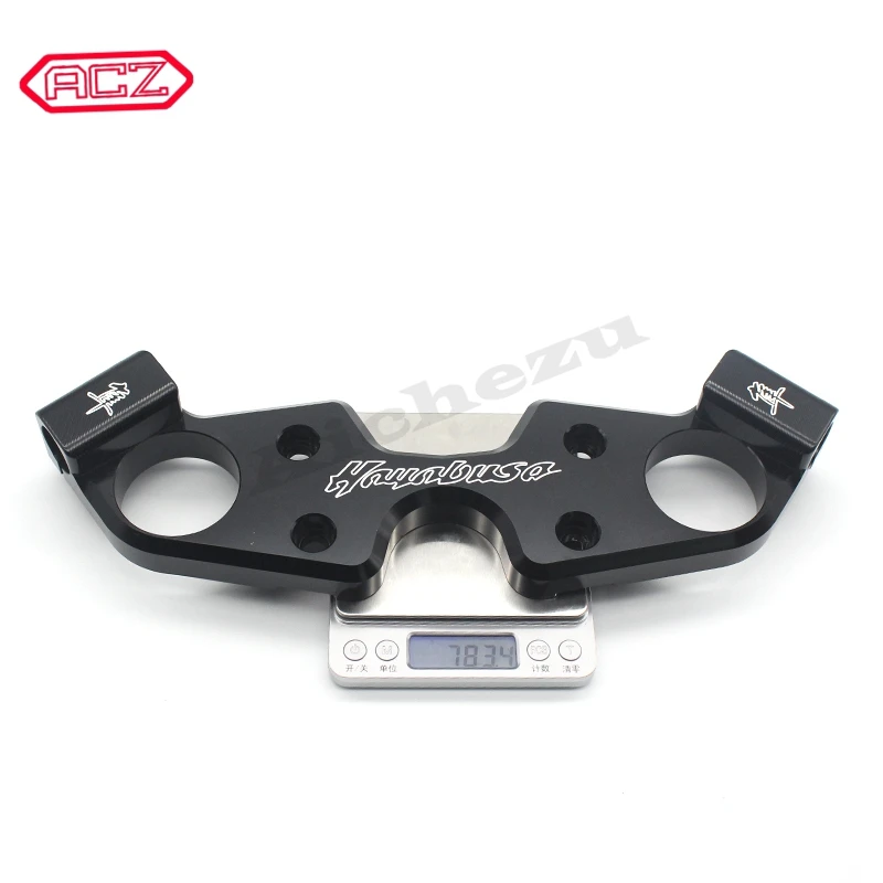 

Motorcycle Part Front Fork Lowering Triple Tree Upper Top Clamp Yoke Black For Suzuki Hayabusa GSXR1300 GSX-R1300 2008-2016