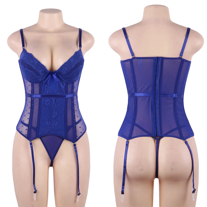 

Comeondear Body Lingerie Large Size S-6XL Slimming Woman Corset V Neck Strappy Sexy Body Bustier Women's Sexy Underwear AB3444