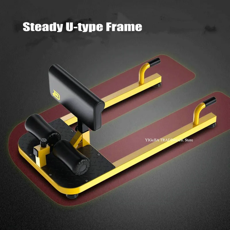 Многофункциональная тренажерная машина для приседания, глубоких сисси-подъемов и отжиманий 3-в-1 компактная тренировка всего тела AB on.