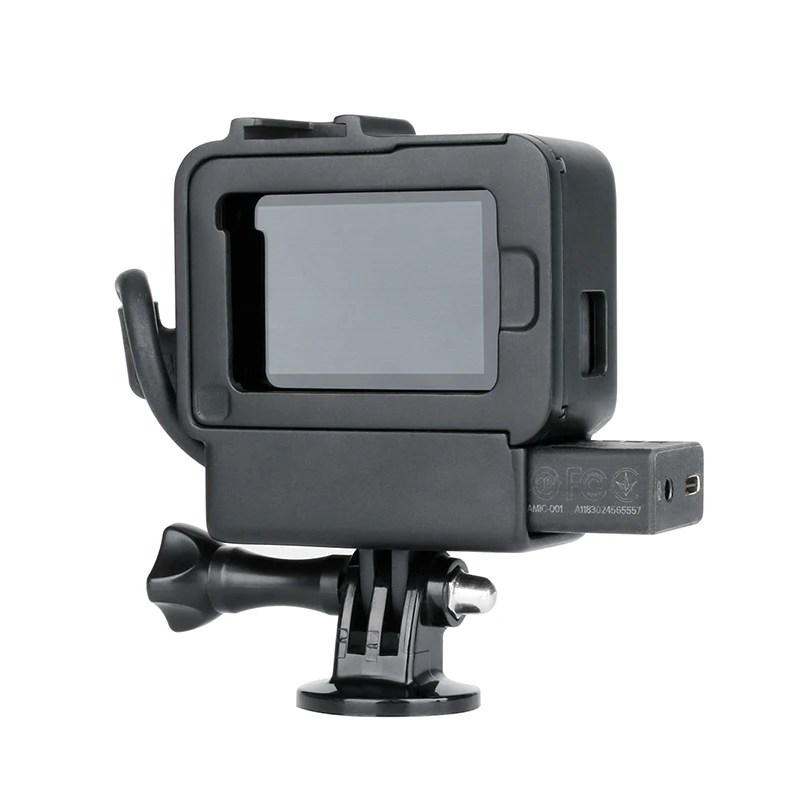 Чехол V2 для GoPro корпус с холодным башмаком и креплением Hero 7 6 5 микрофонов Boya Videomicro