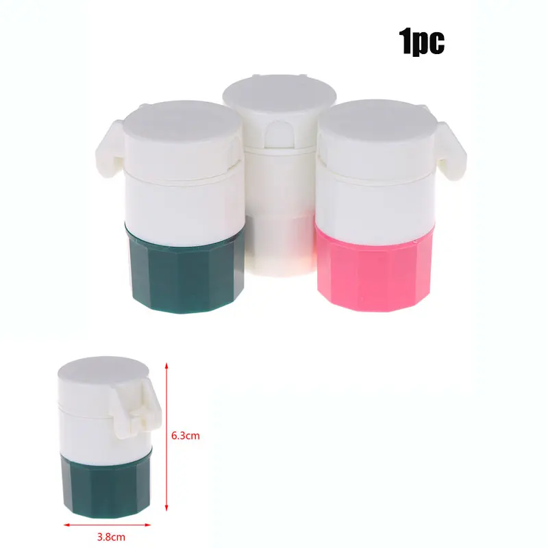 Портативная 4-слойная дробилка для измельчитель таблеток порошка разделитель