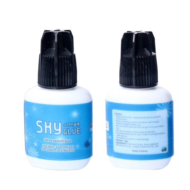 10 мл супер Тип небо клей для наращивания ресниц Клей последний в течение 6 недель