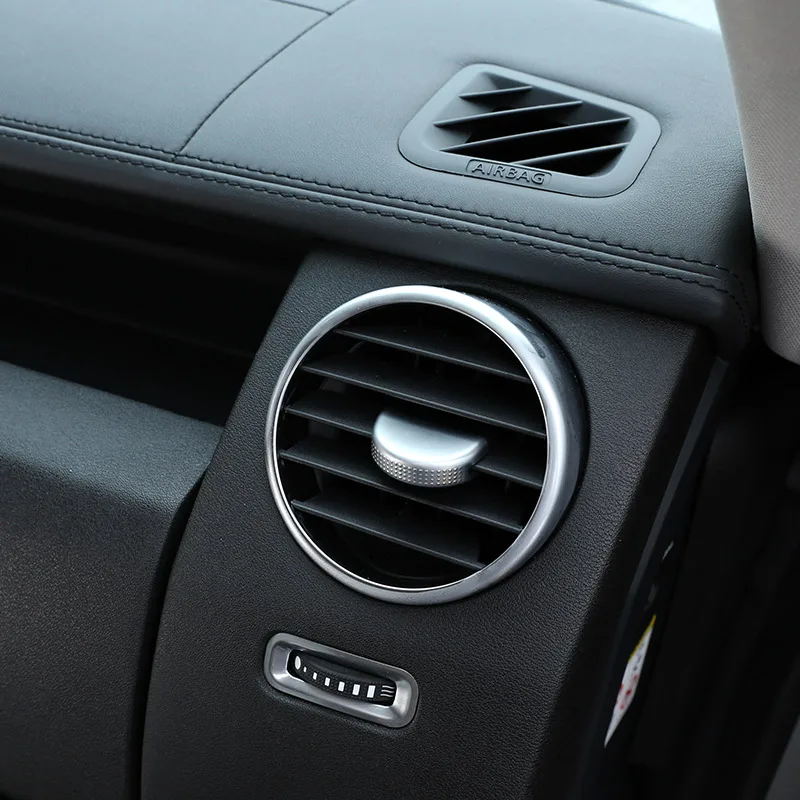 For Land Rover Discovery 3 4 LR3 Car Modification Chrome Air Outlet Adjusting Rod Cover Stickers Accessories | Автомобили и