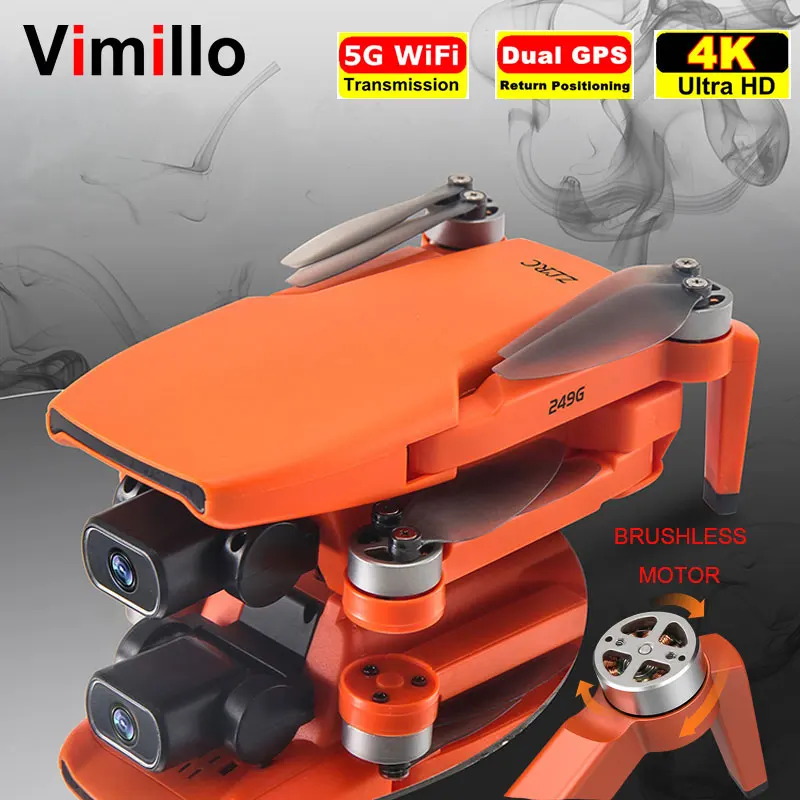 Vimillo L108 беспилотные летательные аппараты с Камера 4k HD Профессиональный 5G Wi-Fi GPS