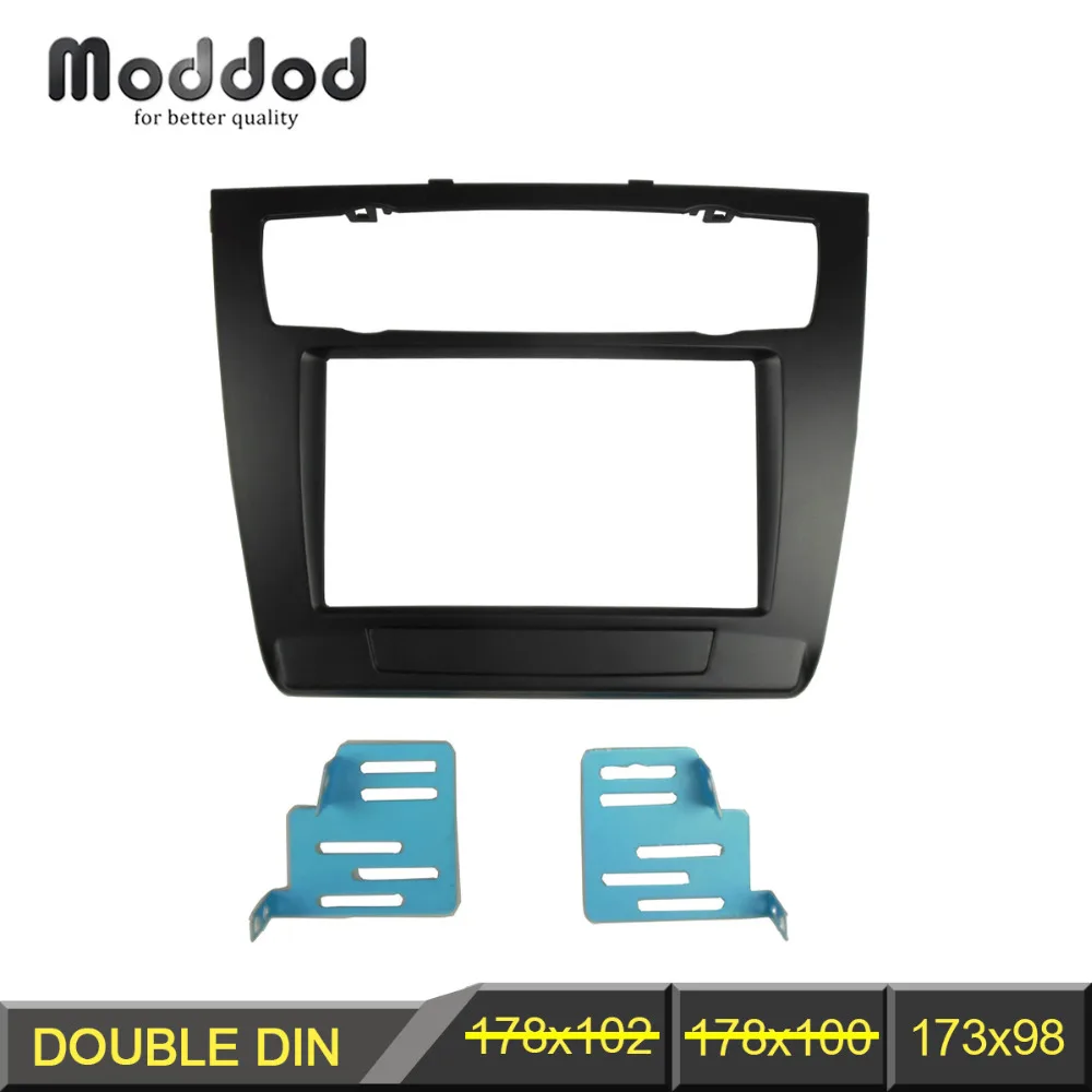 Двойная Din радиоприемник для BMW серии 1 E81 E82 E87 E88 CD DVD GPS стерео панель монтажная