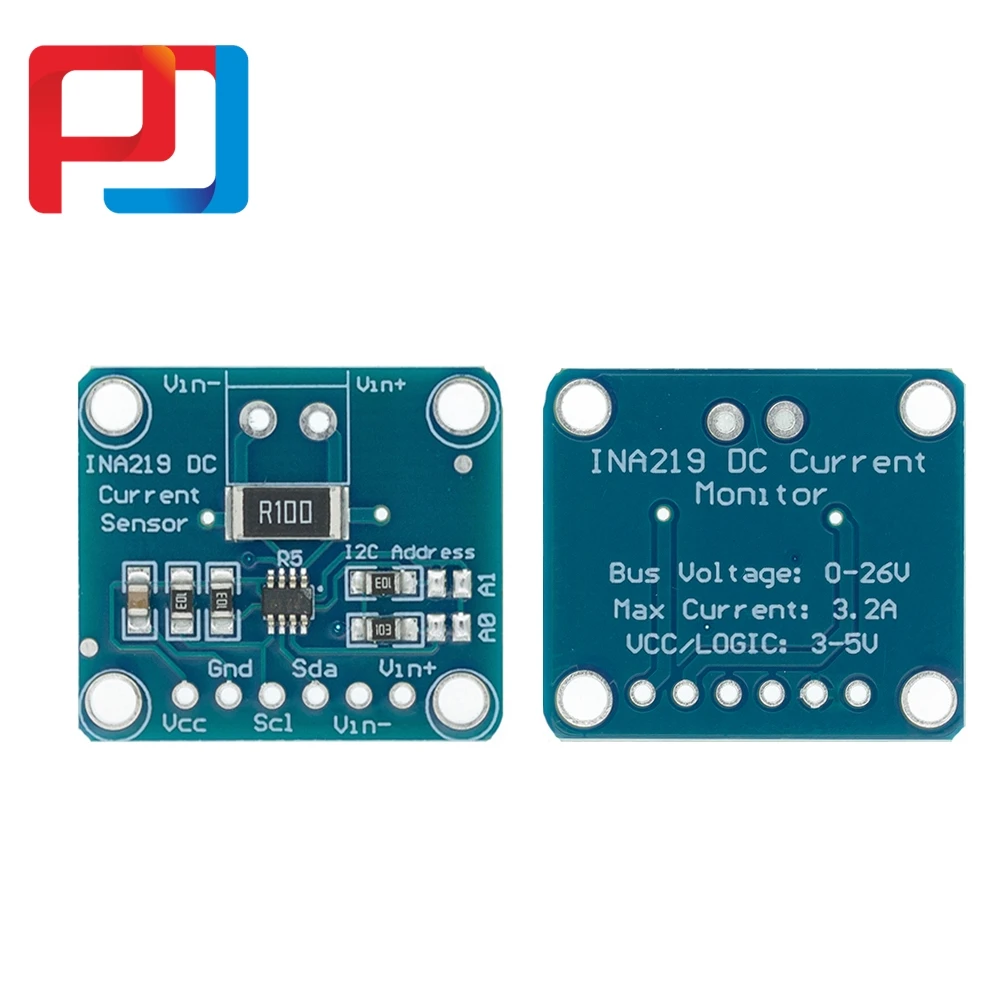 Двунаправленный датчик источника питания постоянного тока SOT23 INA219 прерывающий