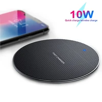 10w fast wireless charger for iphone 12 11 11pro max xs x xr 8 qi fast charging pad for samsung xiaomi mi huawei fast charger