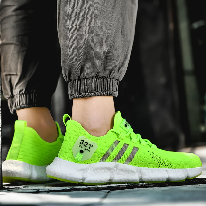 

Men's Shoes Breathable Zapatillas Transpirables 2020 Men Blade Breathable Sneakers Air Mesh Shoes Running Summer Man