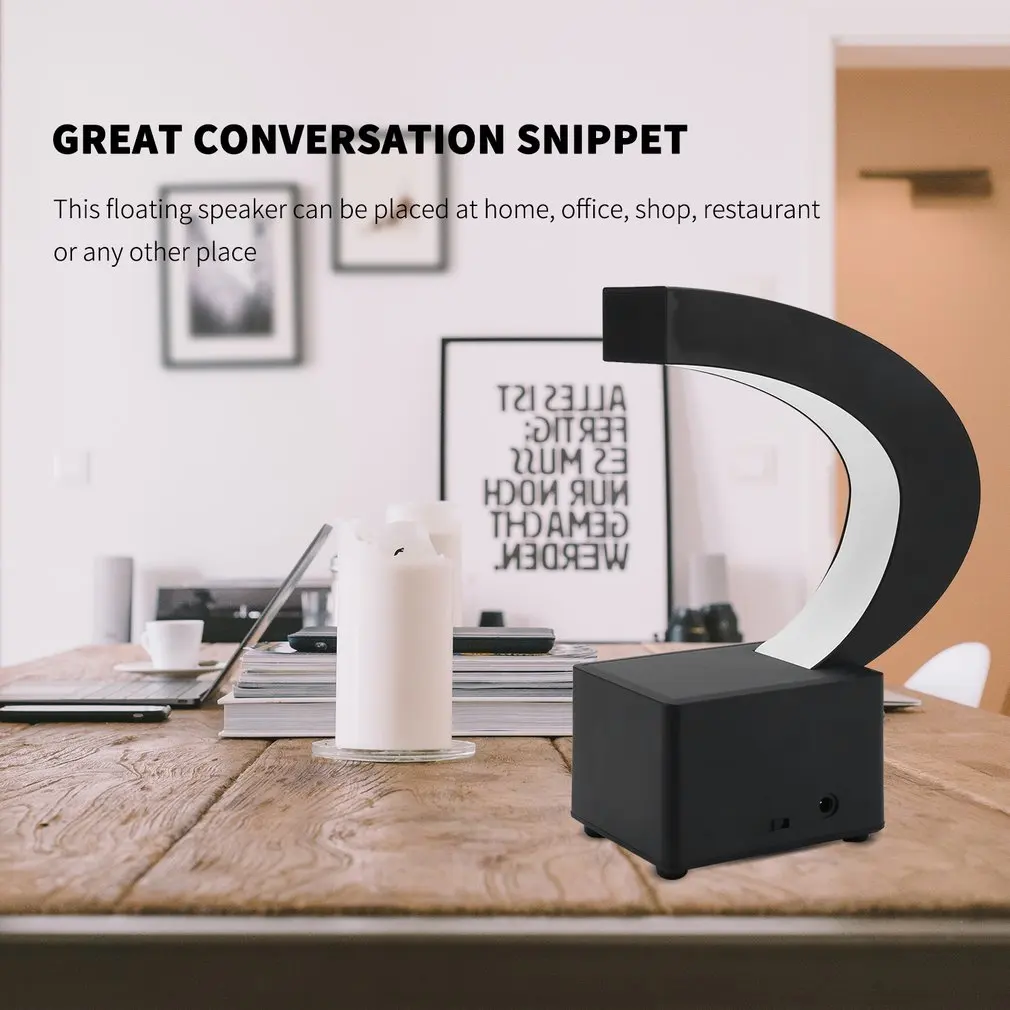 

360-degree Surround Sound Wireless Speaker Multifunction Smart Touch Portable Speaker With LED Moonligh Decorative Artwork