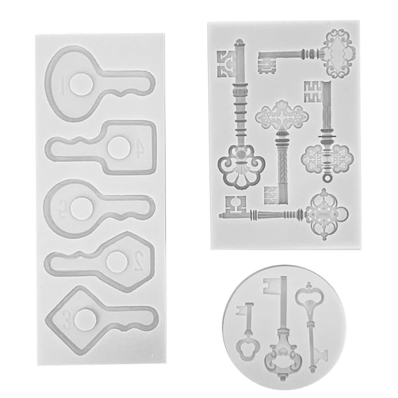 Различные силиконовые формы для помадки в стиле ретро украшение шоколадного