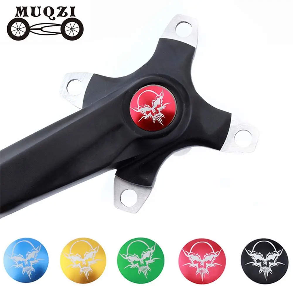 

Aluminum Alloy MTB Foldable Bike Road Mountain Bikes Bicycle Teeth Plate Disc Cover Crank Cap Crankset Plug Screw