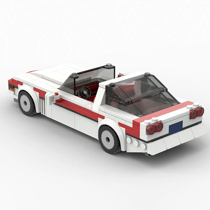 MOC-67749 The A-Team Chevrolet Corvette C4 Car Building Blocks Speed Vehicle Bricks Education Game DIY Toy For Children Kid Gift | Игрушки и