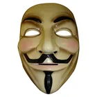 Хэллоуин V for Vendetta вечерние маска для косплея анонимные маска Гай Фокс нарядное платье аксессуар для костюма для взрослых на глаза туши для ресниц