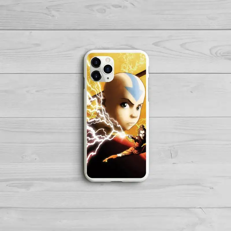 

Avatar anime Phone Case Candy Color White for iPhone 11 pro XS MAX 8 7 6 6S Plus X 5S SE 2020 XR