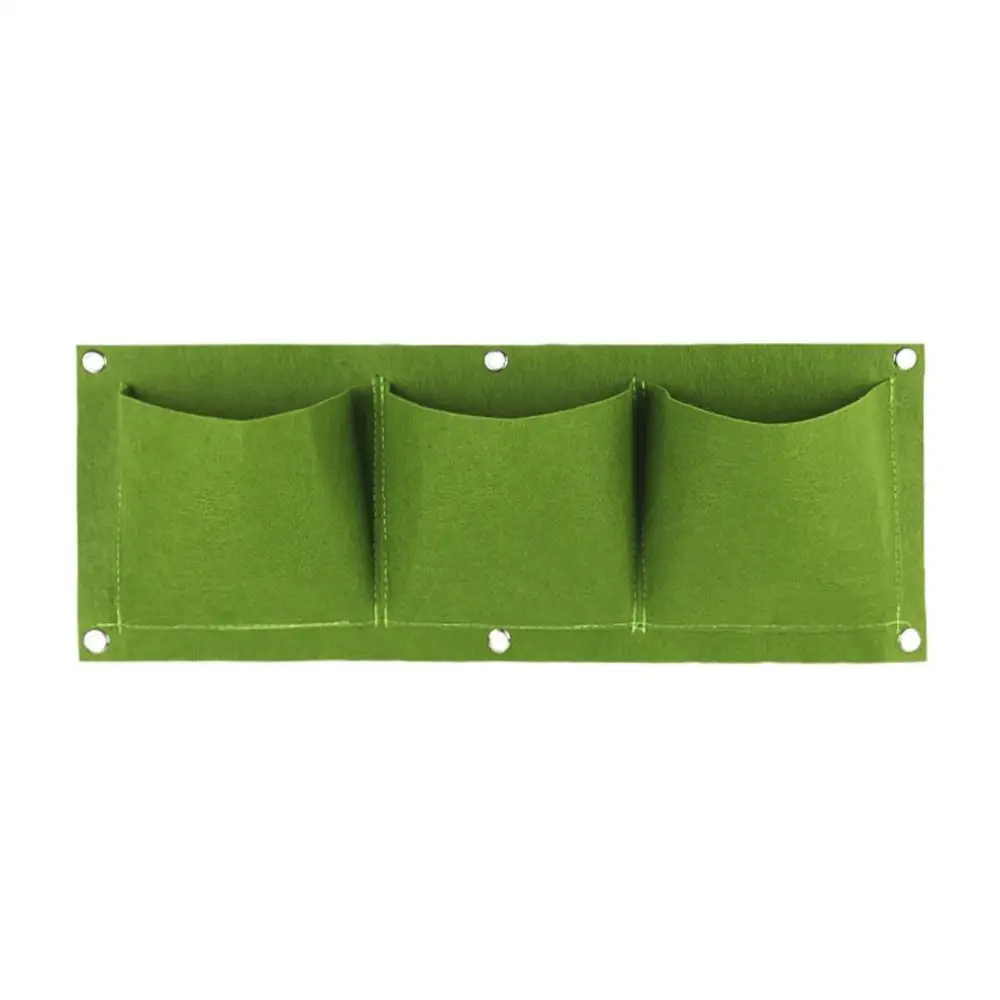 Карманная настенная Нетканая войлочная посадочная сумка вертикальная садовая