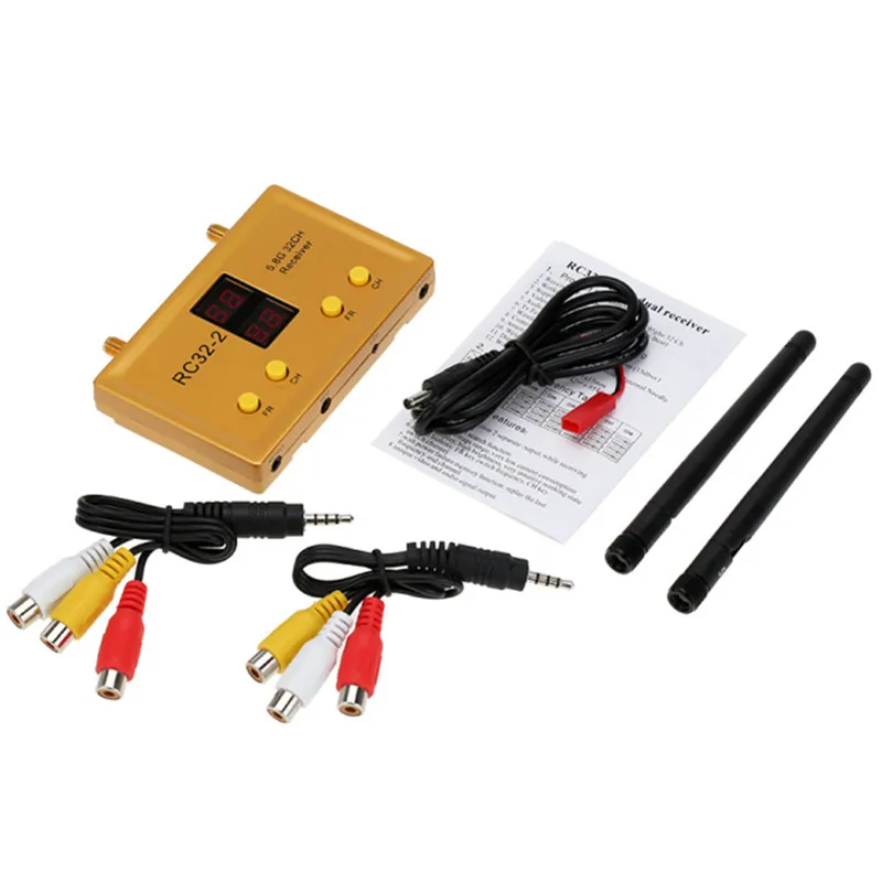 RC32-2 5 8G 32CH беспроводной сигнал передача изображения двухканальный AV-ресивер для