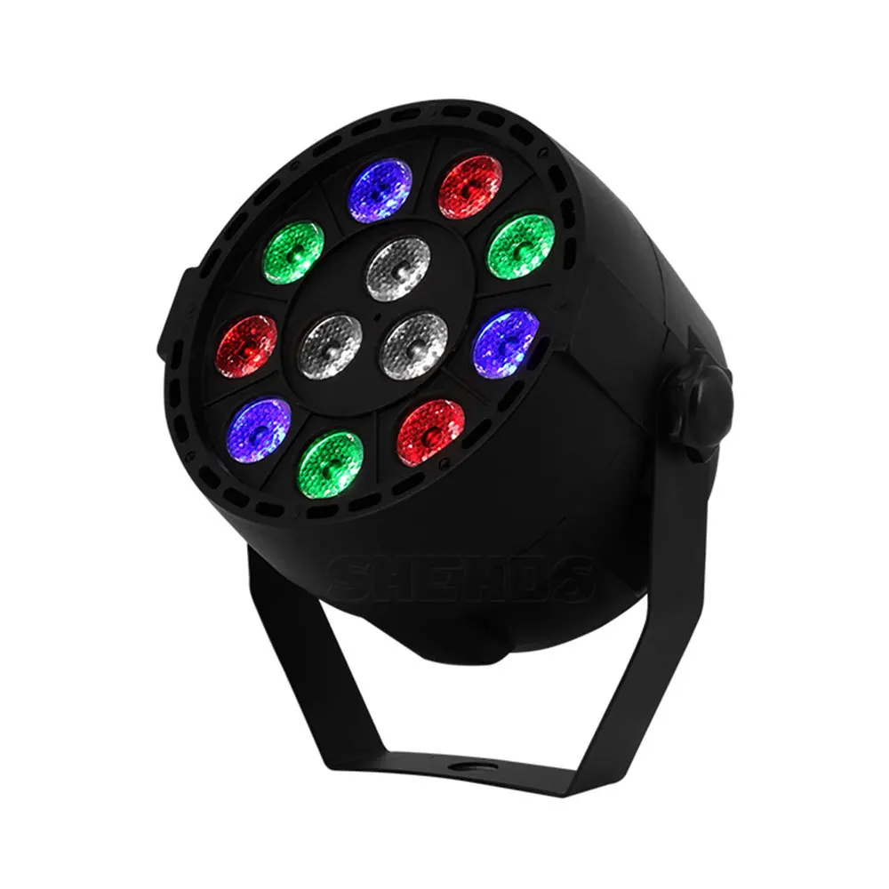 12 Светодиодный S RGBW светодиодный сценический светильник Par Светильник с DMX512 для