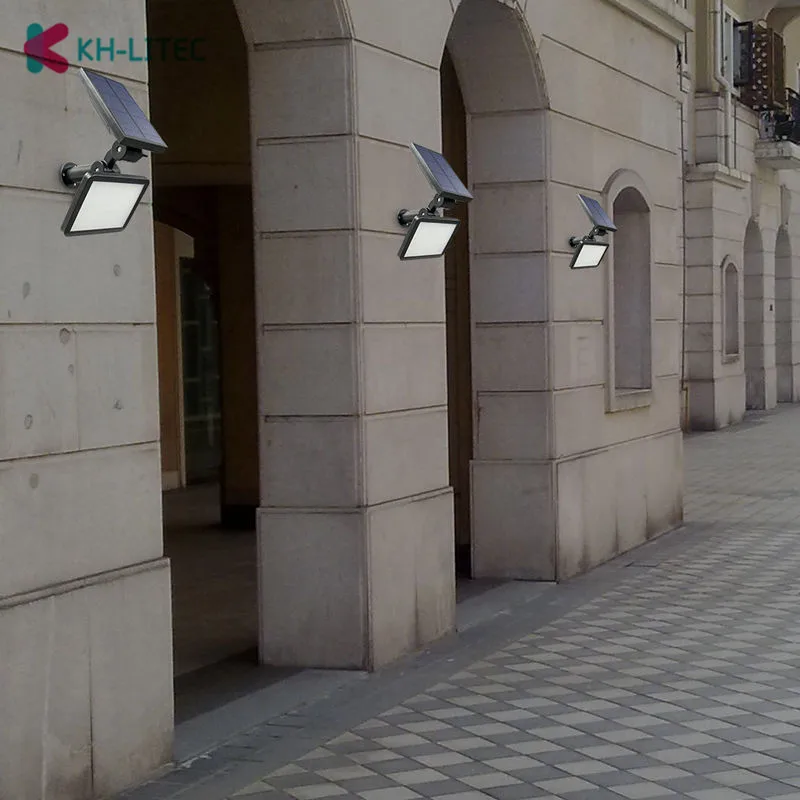 48LED Солнечная энергия прожектор садовый Газон лампа Ландшафтные светильники