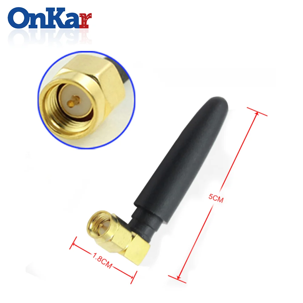 ONKAR 2,4 ГГц Wifi антенна 5 см RP-SMA мужской беспроводной маршрутизатор 2dbi Sam разъем для автомобиля dvd-плеер gps навигация Универсальный