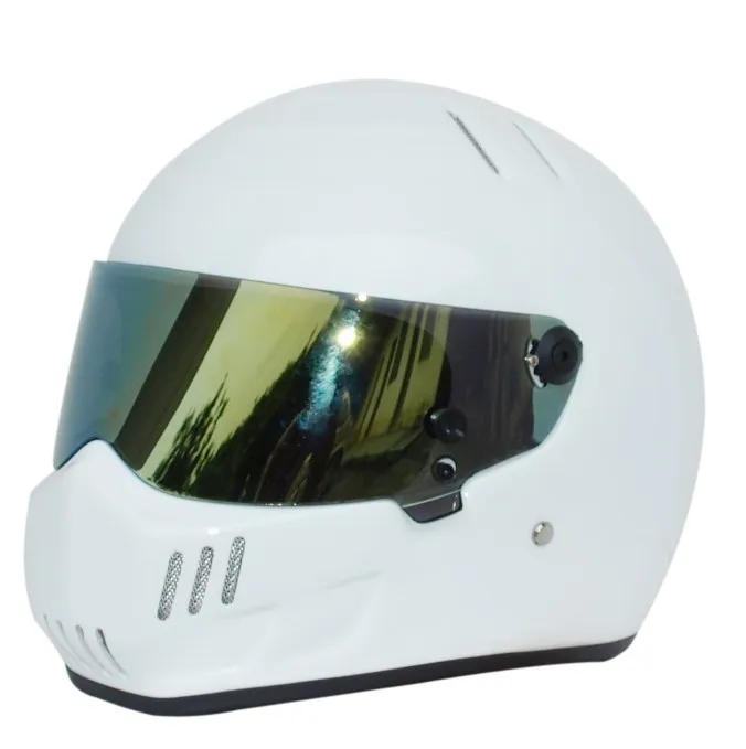 Мотоциклетный шлем с полным покрытием профессиональный для мотогонок