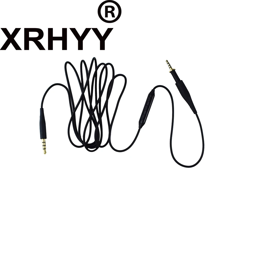 XRHYY сменный кабель аудио шнур с микрофоном Регулятор громкости для AKG K430 K450 K451 K452 Q460 K480 JBL J55 a J55i J88 a наушники