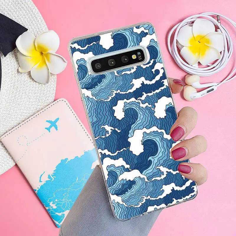 

Painting David Van Gogh Phone Case Transparent for Samsung A71 S9 10 20 HUAWEI p30 40 honor 10i 8x xiaomi note 8 Pro 10t 11