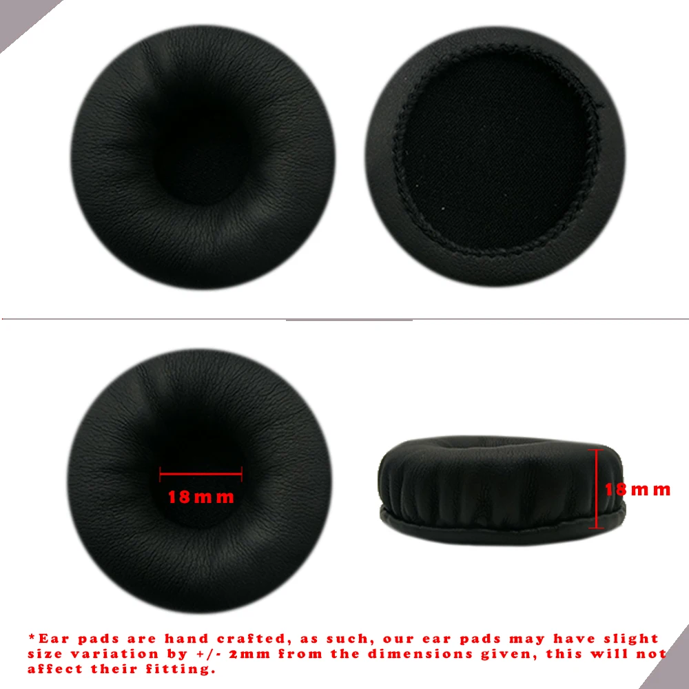 

Replacement Ear Pads for Philips HS-500 SBC HL155 HL145 Headset Parts Leather Cushion Velvet Earmuff Earphone Sleeve Cover
