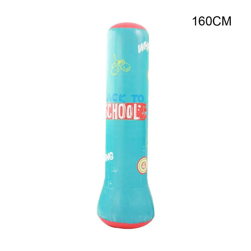

Children Fitness Inflatable Punching Bag Stress Punch Tower Fight Exercise Speed D0LB