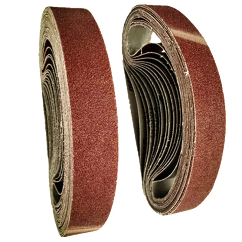 

18Pcs Alumina Abrasive Belt 533X30 Brown Corundum Annular Abrasive Belt KX167 Abrasive Belt