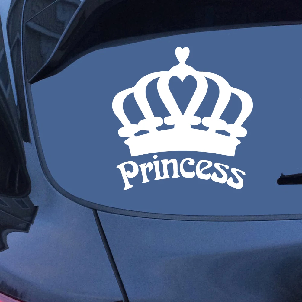 

Модные автомобильные наклейки принцессы, окно кузова автомобиля, украшение автомобиля, наклейки и наклейки для стайлинга автомобилей