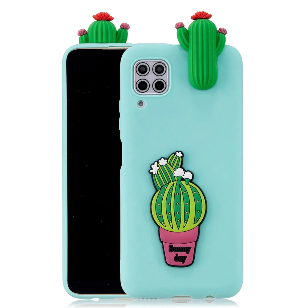 FLYKYLIN мультфильм 3D игрушки чехол для Huawei P40 Lite P20 P30 Pro P10 на P8 2017 силиконовый |
