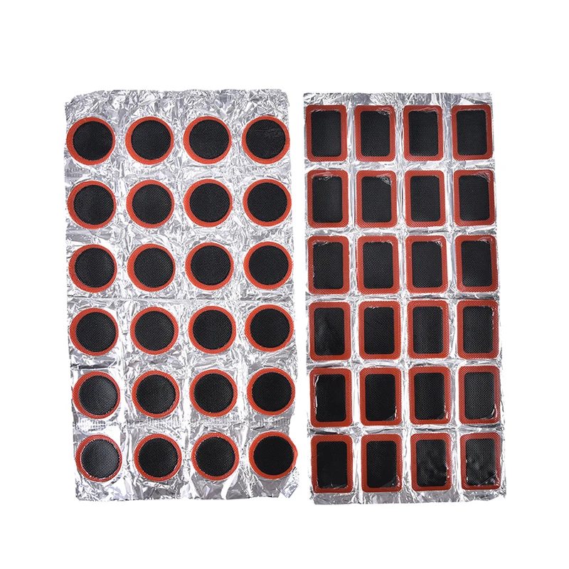 

24PCS 25mm Round Rubber Bicycle Tire Patch Cycle Repair Tools Cycling Bike Tire Tyre Inner Tube Puncture