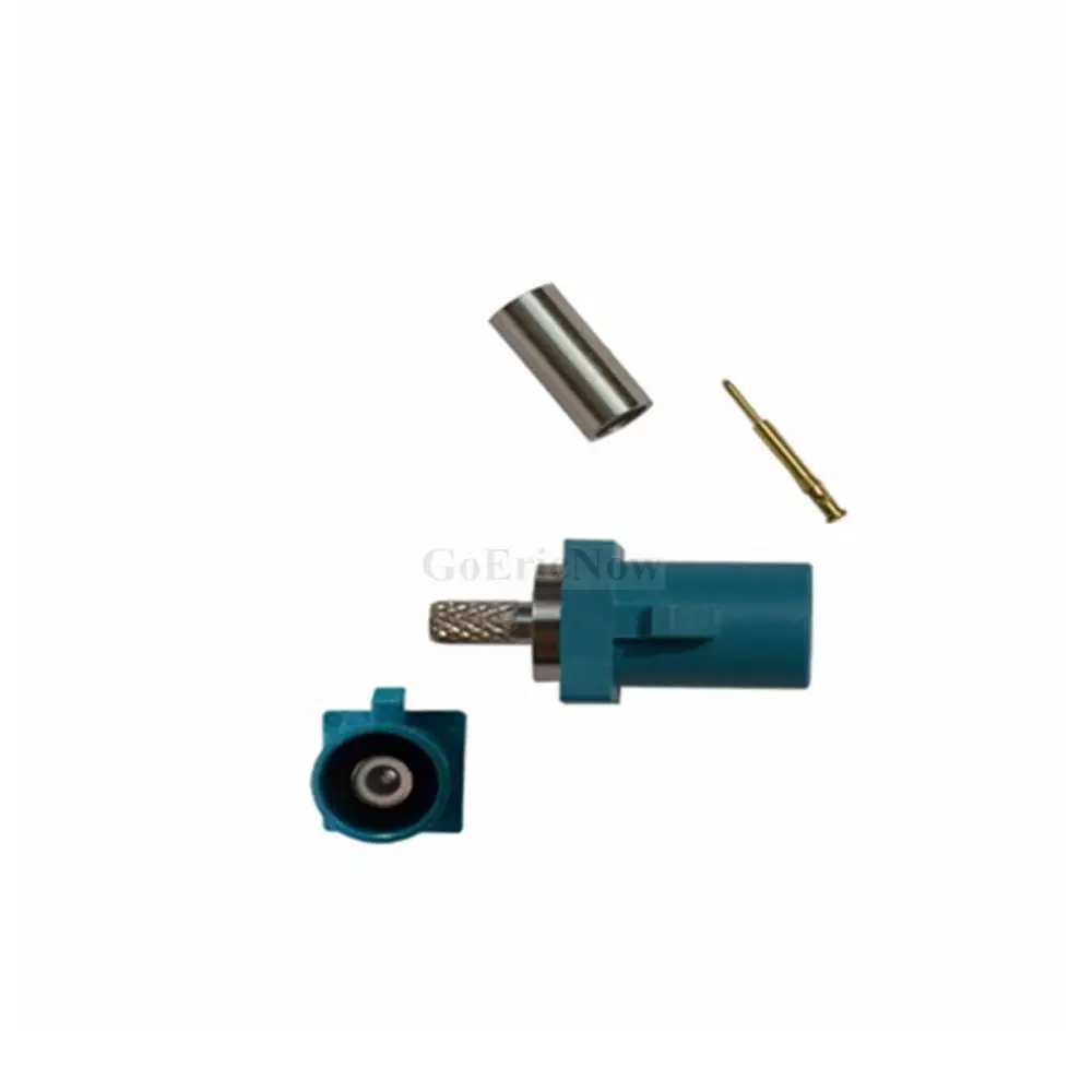 10 pcs RF Coax GPS antenna Fakra Z male for RG316 RG174 Cable Connector Plug | Обустройство дома