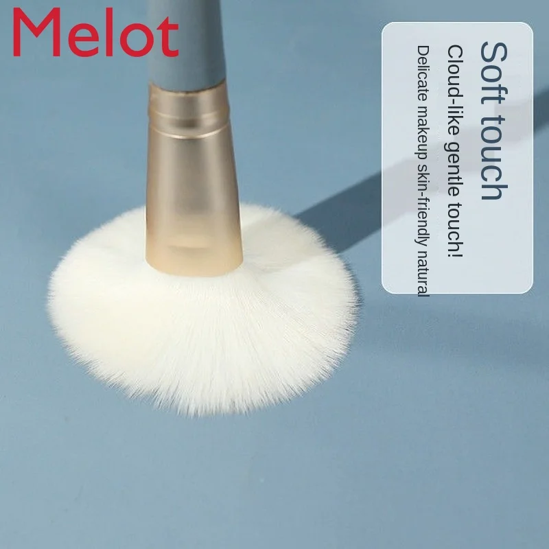 

High-End Luxury 10 Makeup Brushes Set Beginner Brush Powder Brush Eye Shadow Brush Powder Foundation Brush Animal Hair