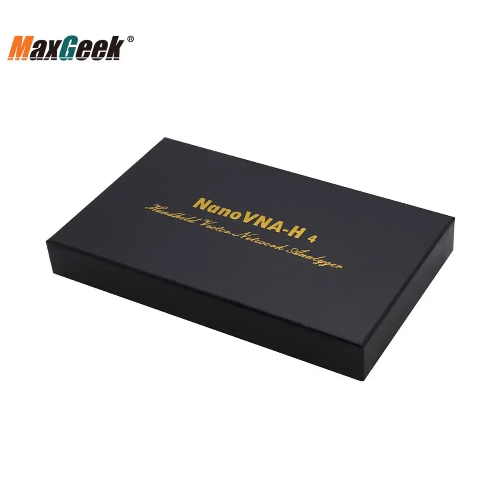 Maxgeek 50 кГц 1 5 ГГц анализатор вектора сети NanoVNA Vector с 4 дюймовым ЖК дисплеем для УВЧ