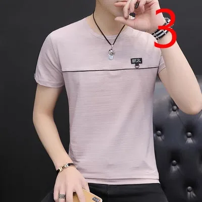 

Tide brand 2021 summer new short-sleeved T-shirt male loose men's clothing