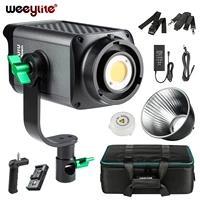 weeylite led video light 80w cct continuous fresnel light bowens mount monolight cob studio video lighting appwireless remote