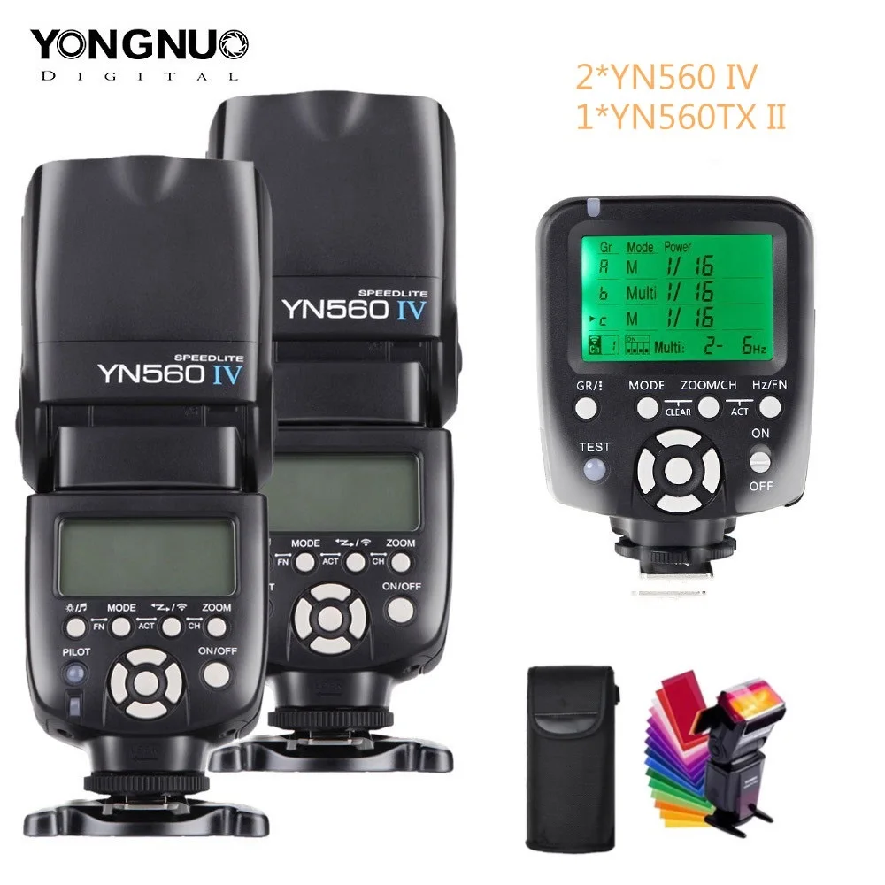 Светодиодная лампа для видеосъемки YONGNUO YN560IV YN560 Характеристическая вязкость