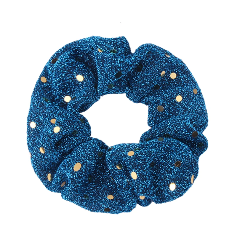 Рисунок 5 - Однотонная резинка для волос с блестками