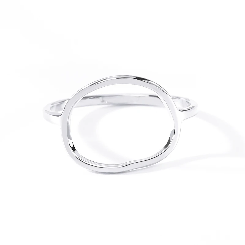 Простые женские кольца модные круглые обручальное кольцо ювелирные изделия