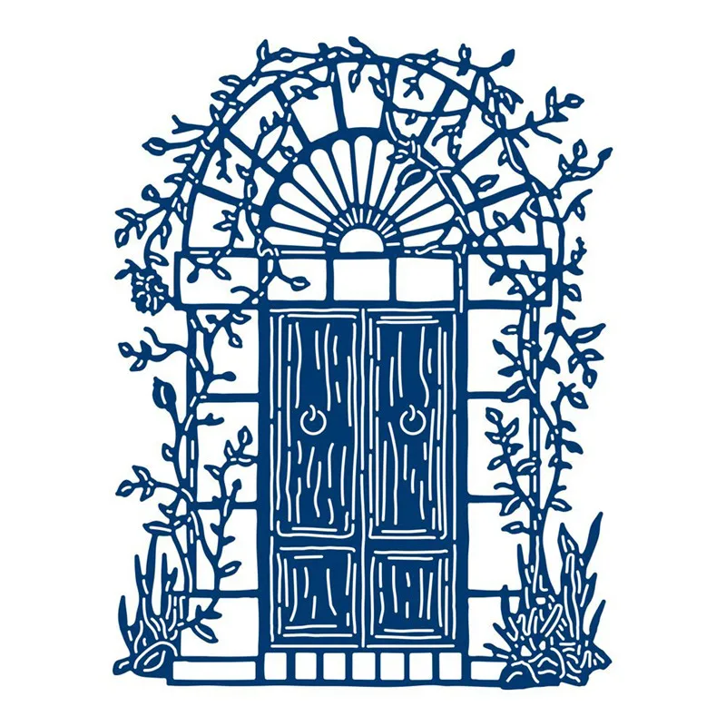 YaMinSanNiO дверь кружева форма матрица резки металла Скрапбукинг тиснение штампы