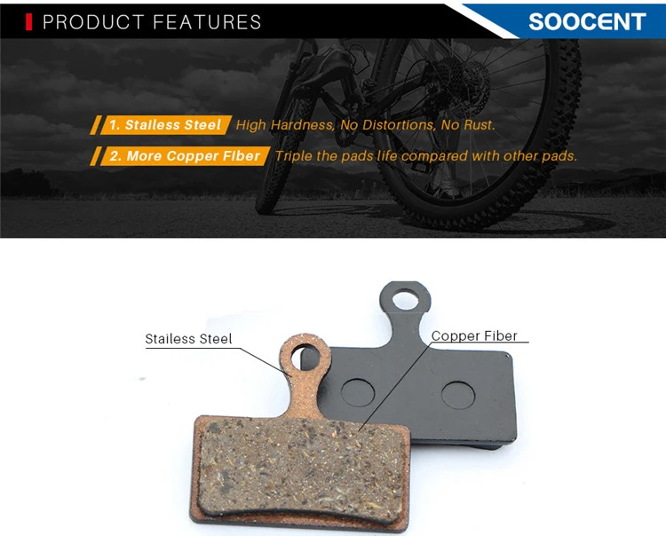 4 пары велосипедных дисковых тормозных колодок для Shimano XRE Br-m9000 велосипедных велосипедов Углеродные гидравлические MTB Тормозные колодки Alfine S700 Deore M615