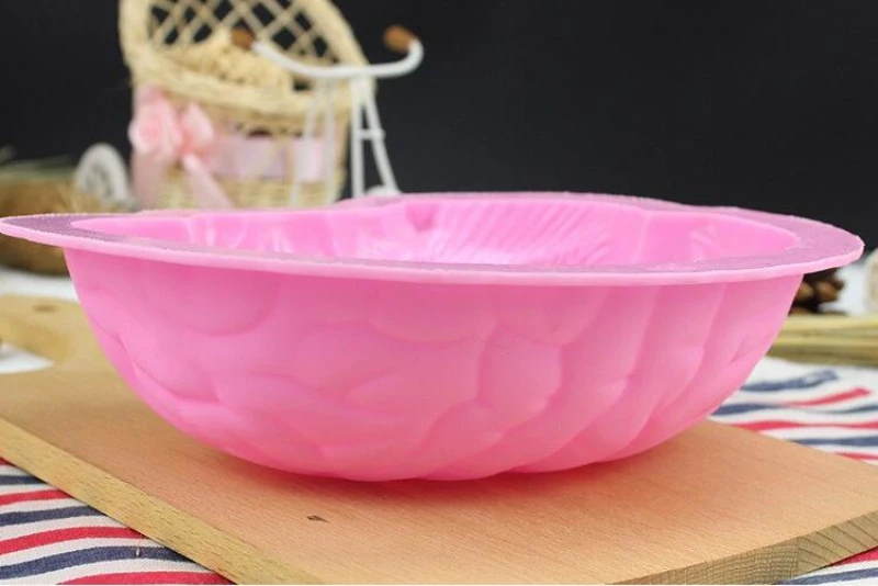 Формы мозгов DIY пицца помадка торт силиконовые формы для выпечки ручной работы вафельные печенья инструменты для изготовления мыла украшения формы