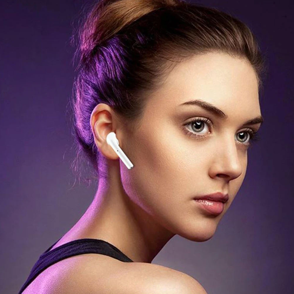 Оригинальные матовые беспроводные наушники i88 TWS с Bluetooth, наушники с сенсорным управлением, bluetooth 5,0 с микрофоном, Bluetooth наушники
